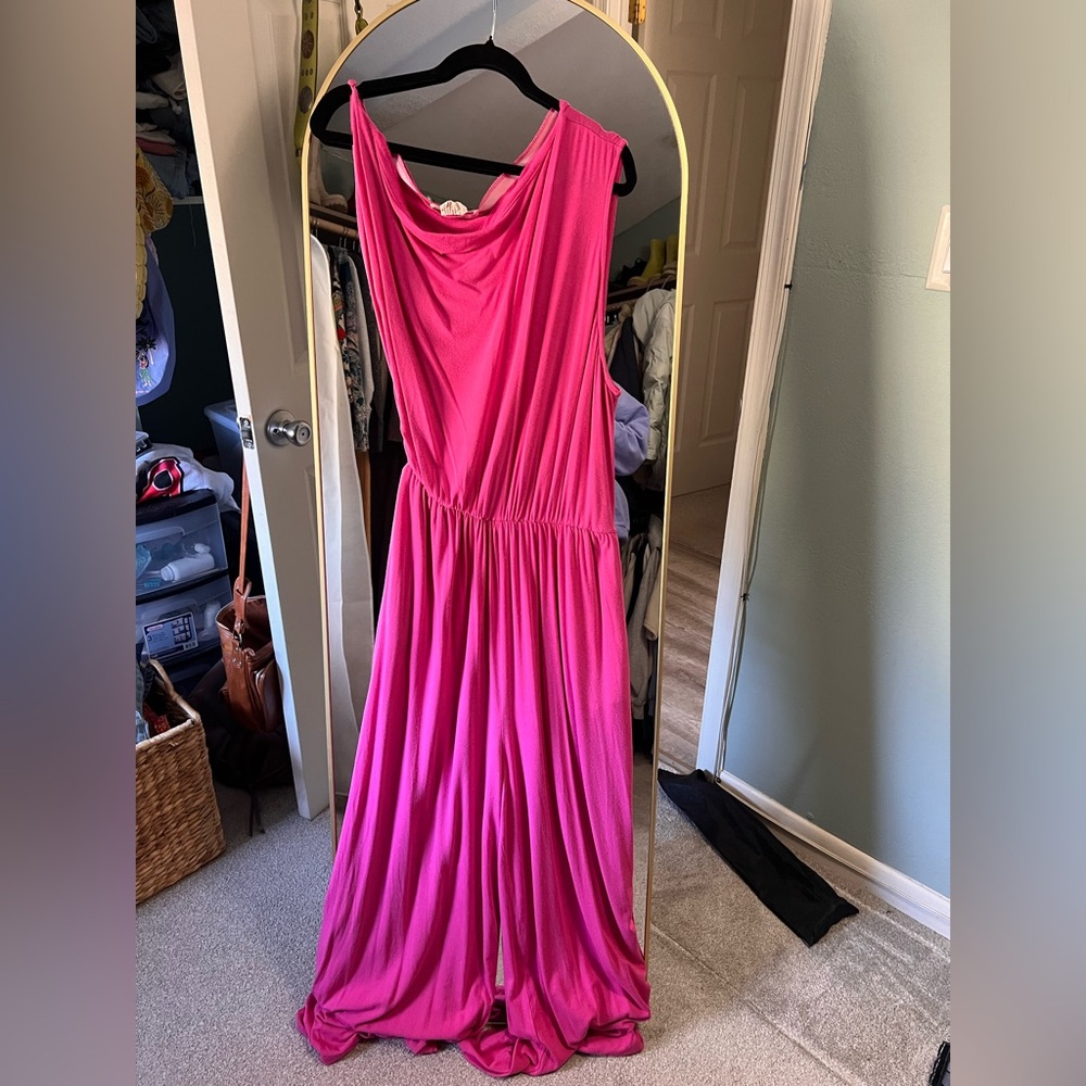 Fp beach pink jumpsuit